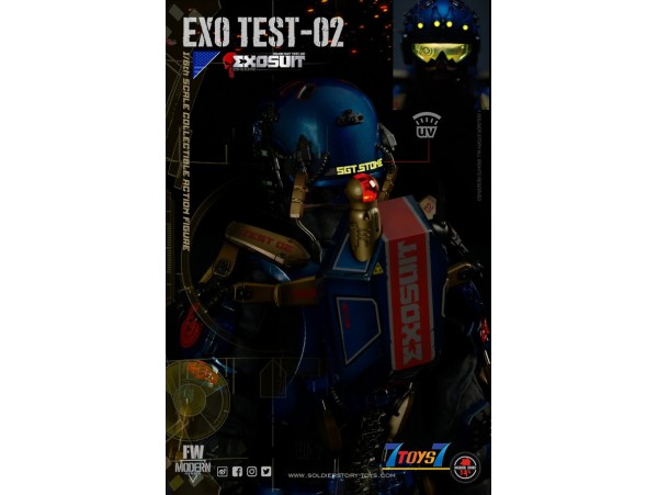Soldier Story, 1/6, SS125, Exo Skeleton Armor, Suit Test-02, Box